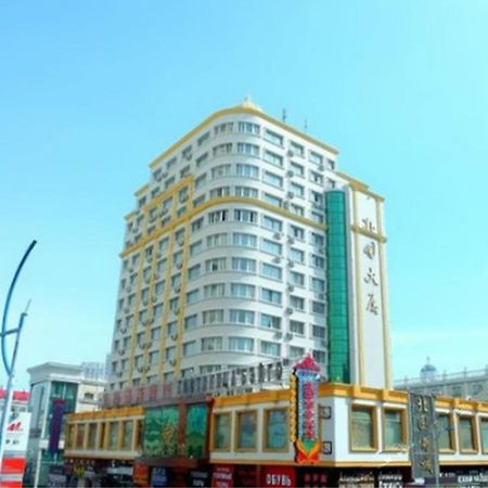 Beiguo Zhichun Business Hotel Manzhouli Exterior foto